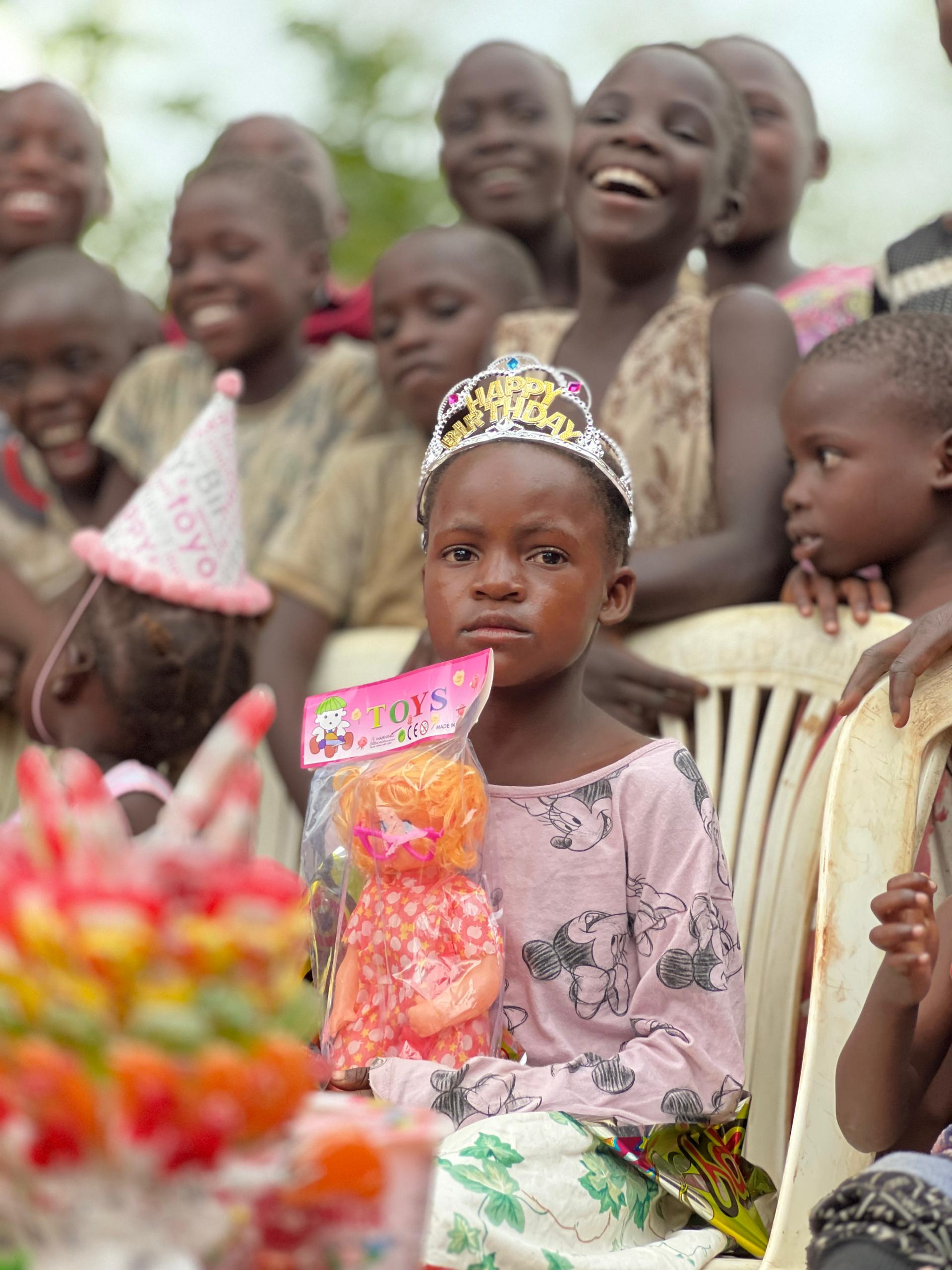 Children studying at HappyKids learning center